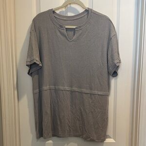 Gray Short Sleeve Shirt